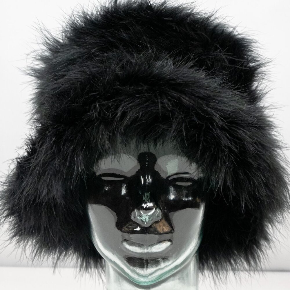The Goldie Feathered Bucket Hat - Picture 3 of 7
